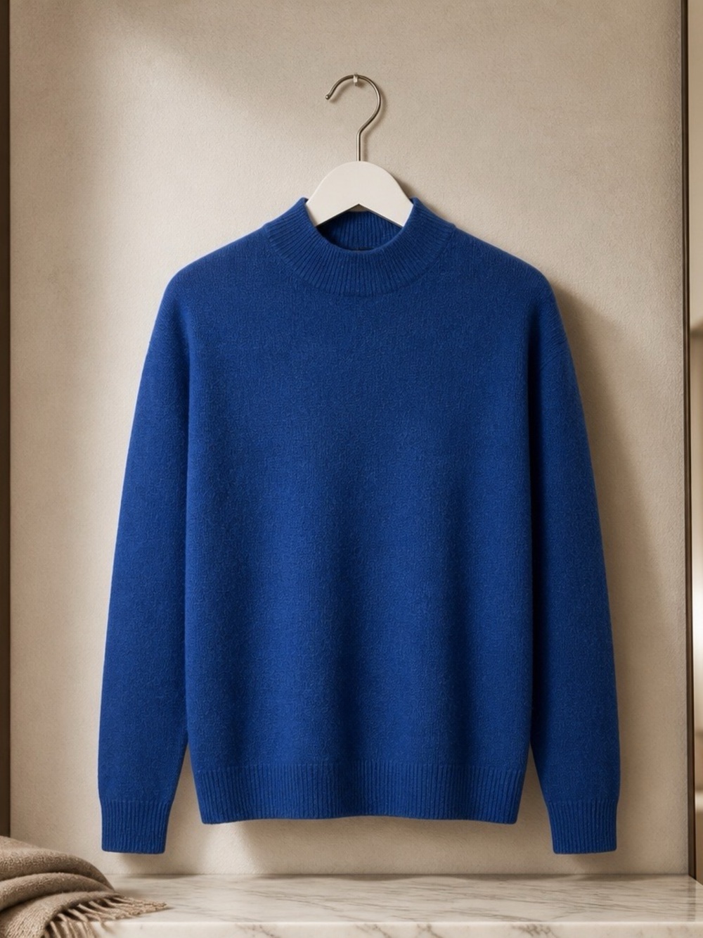 Ann Taylor Factory Blue Mock Neck Sweater   Pullover sweater, Wool ,
Classic XS
